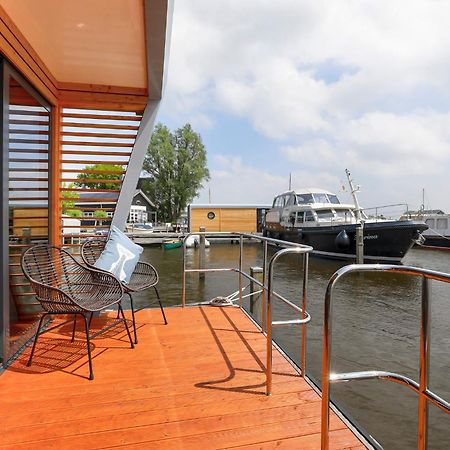 Hotel Luxe Houseboat Skoft Grou Zewnętrze zdjęcie