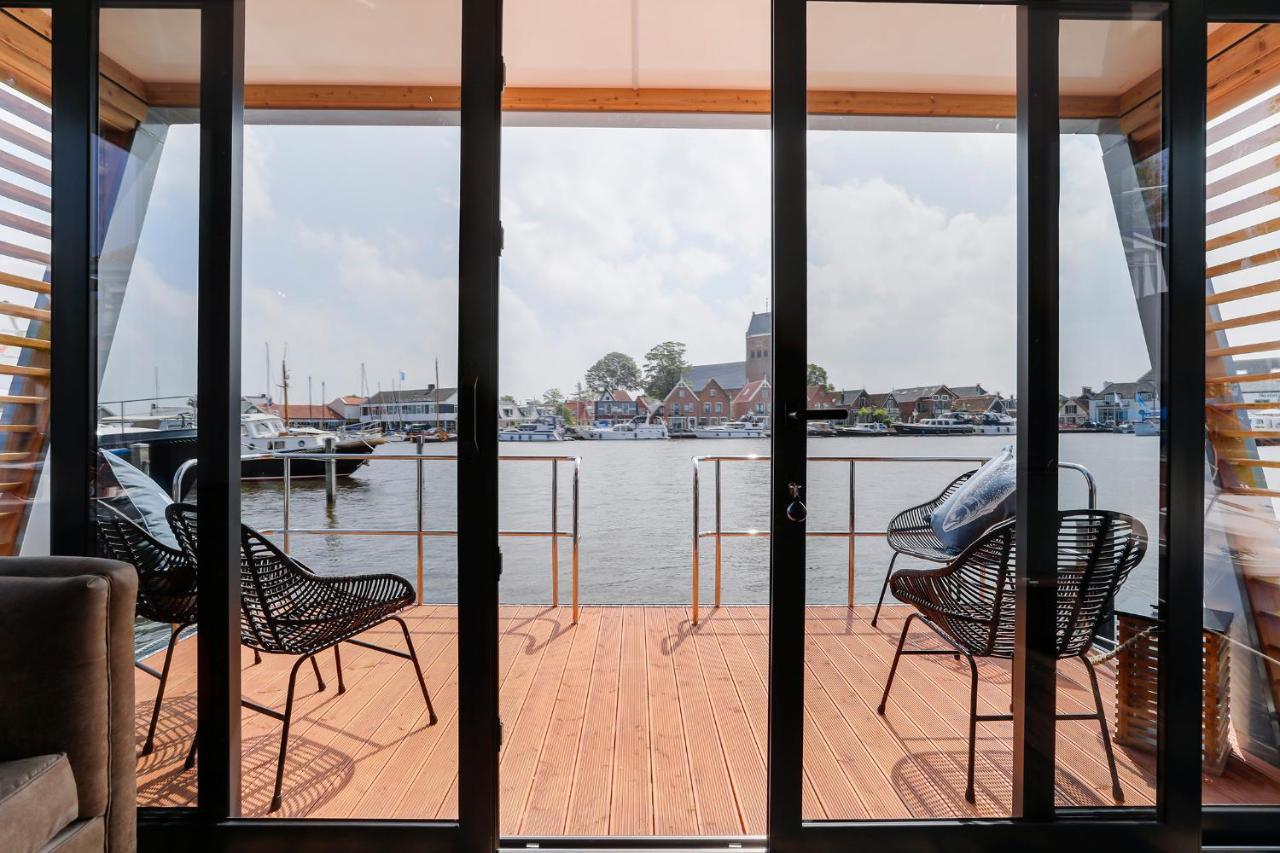 Hotel Luxe Houseboat Skoft Grou Zewnętrze zdjęcie