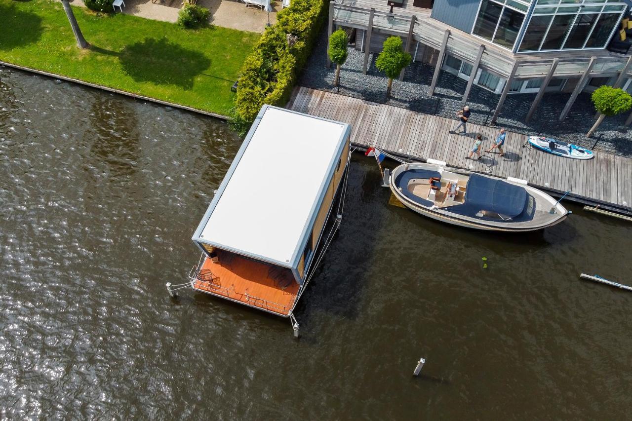 Hotel Luxe Houseboat Skoft Grou Zewnętrze zdjęcie