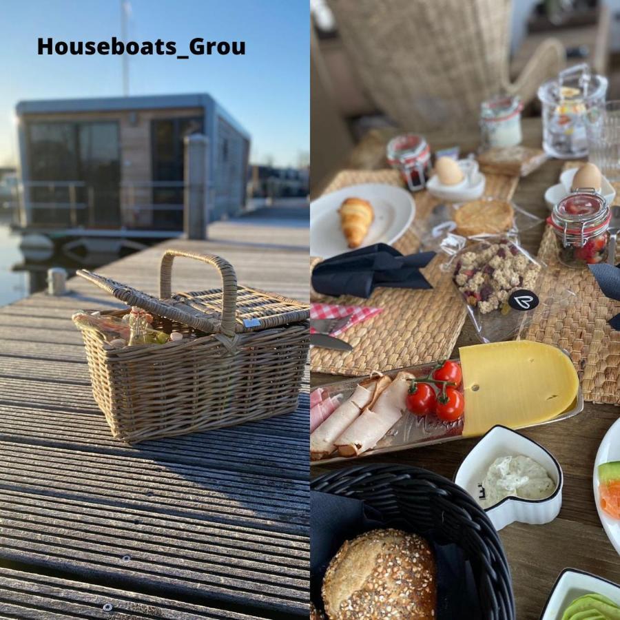 Hotel Luxe Houseboat Skoft Grou Zewnętrze zdjęcie