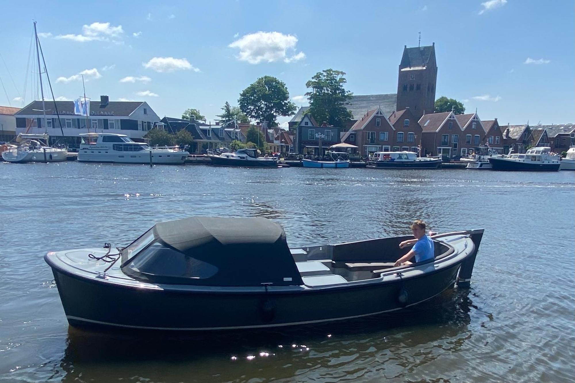 Hotel Luxe Houseboat Skoft Grou Zewnętrze zdjęcie
